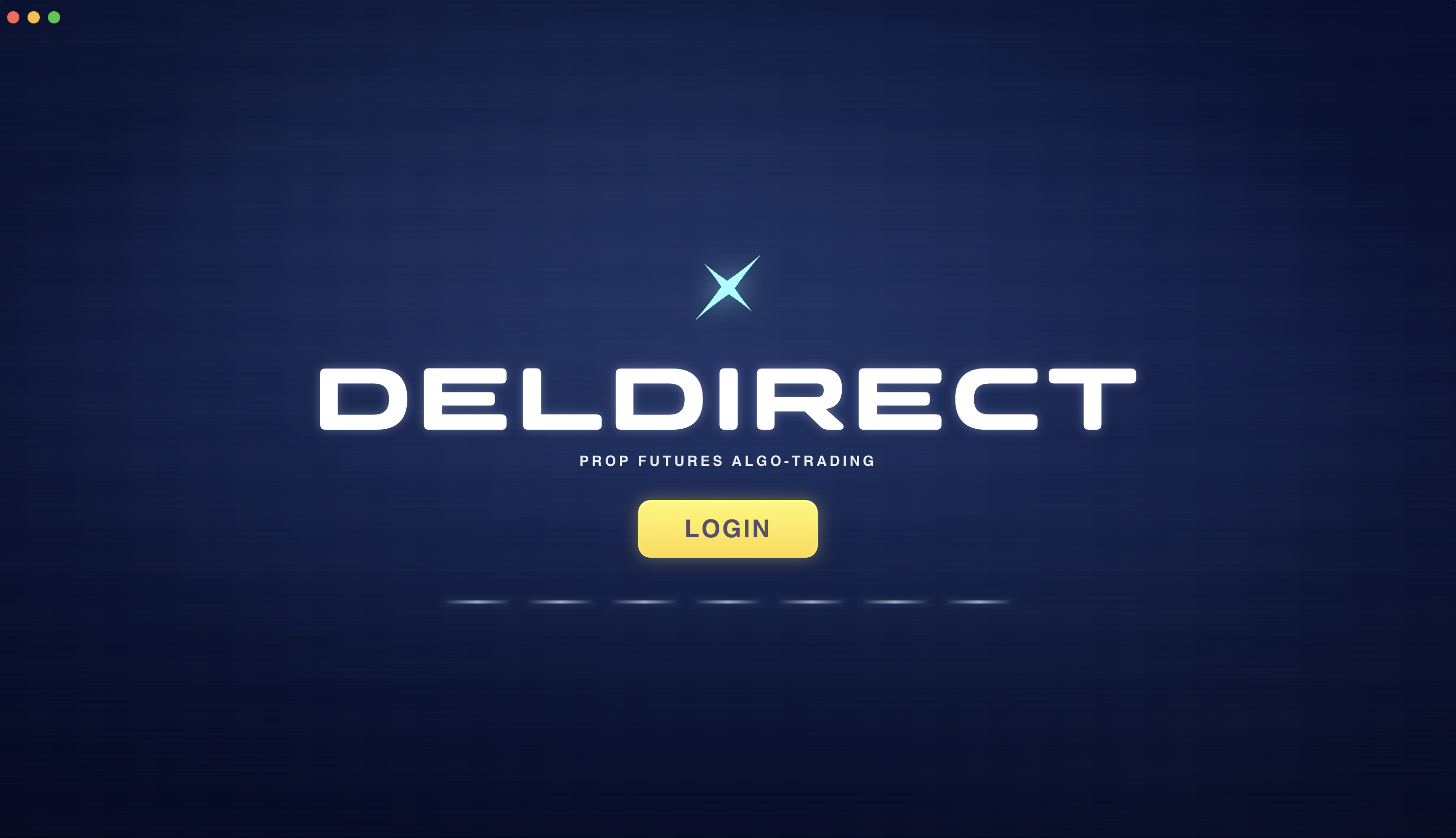 DelDirect landing page